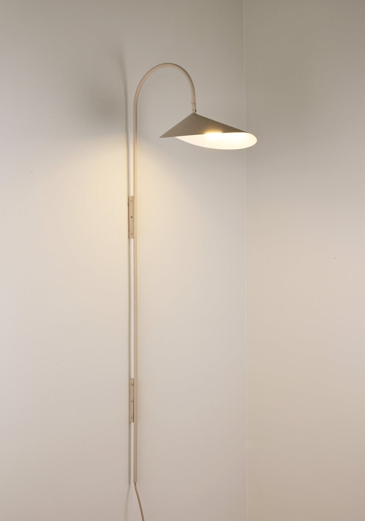 Alocasia Swivel Plug-In Wall Sconce with Adjustable Shade