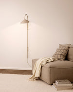 Alocasia Swivel Plug-In Wall Sconce with Adjustable Shade