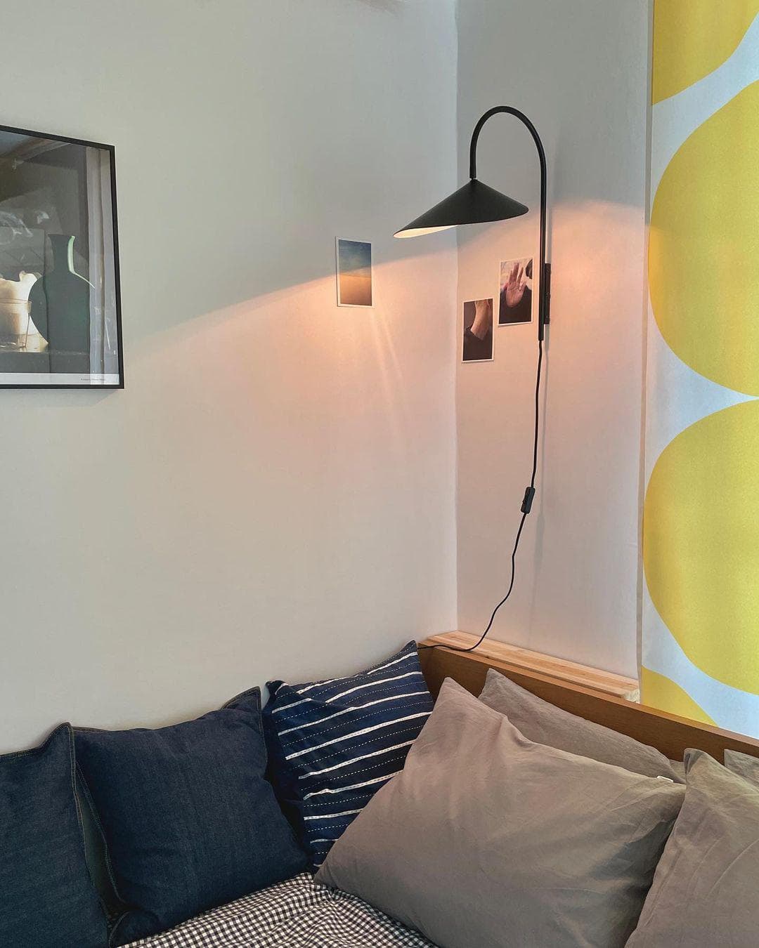 Alocasia Swivel Plug-In Wall Sconce with Adjustable Shade