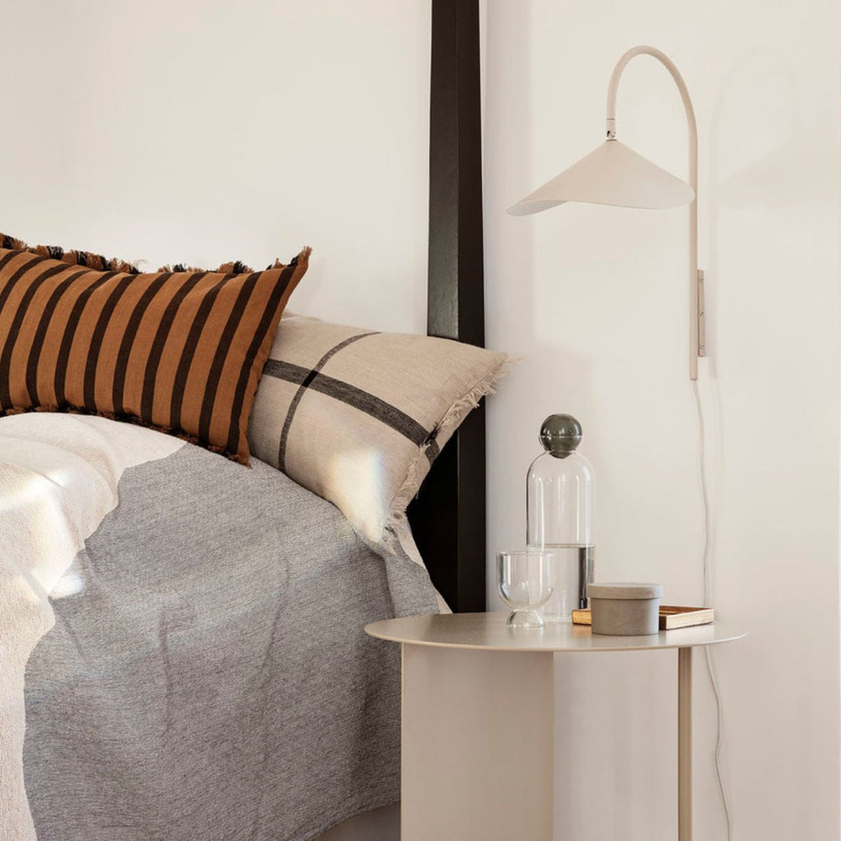 Alocasia Swivel Plug-In Wall Sconce with Adjustable Shade