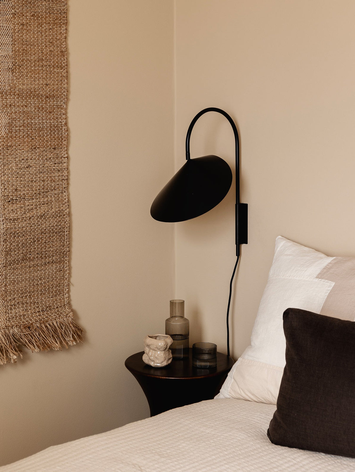 Alocasia Swivel Plug-In Wall Sconce with Adjustable Shade