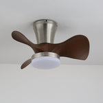 Arvento Ceiling Fan Light with LED and Remote – Modern Low-Profile Design