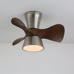 Arvento Ceiling Fan Light with LED and Remote – Modern Low-Profile Design