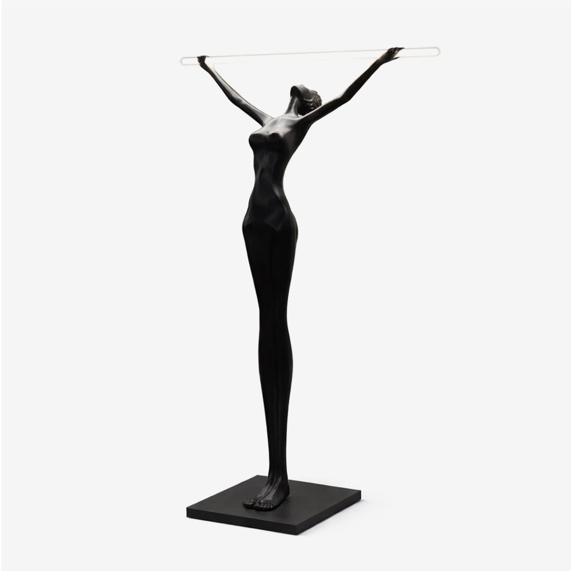 Ascend Sculptural Floor Lamp with Integrated LED Light