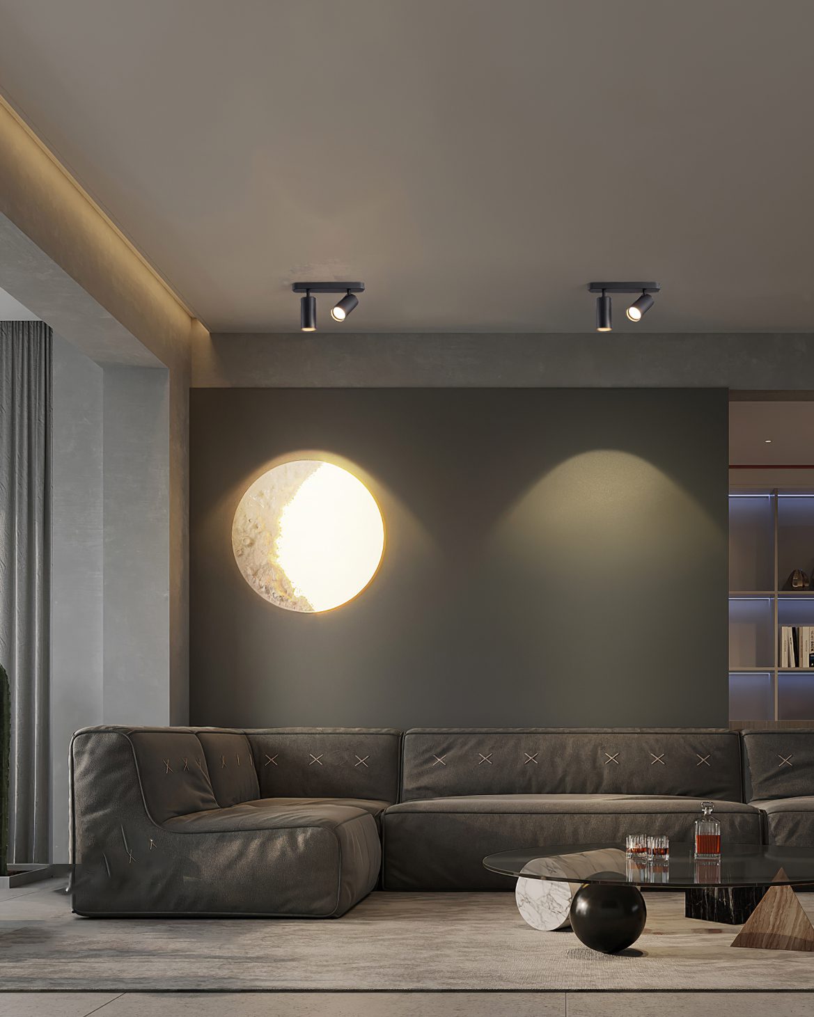 Track Dual Head Downlight