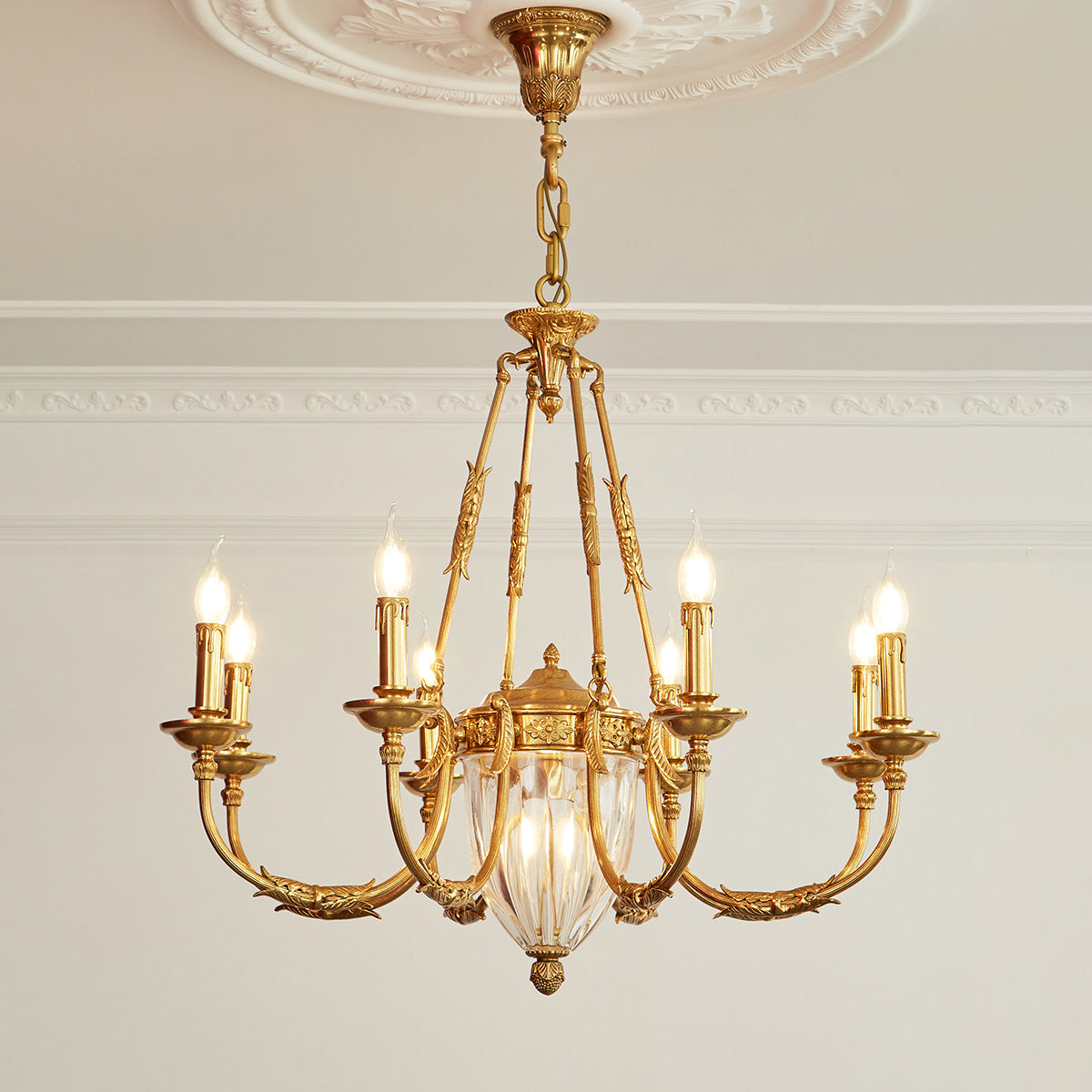 ashford-brass-chandelier