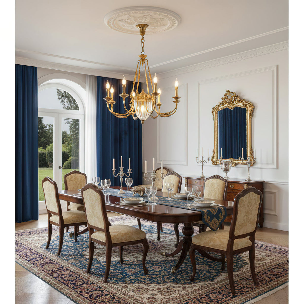 ashford-brass-chandelier