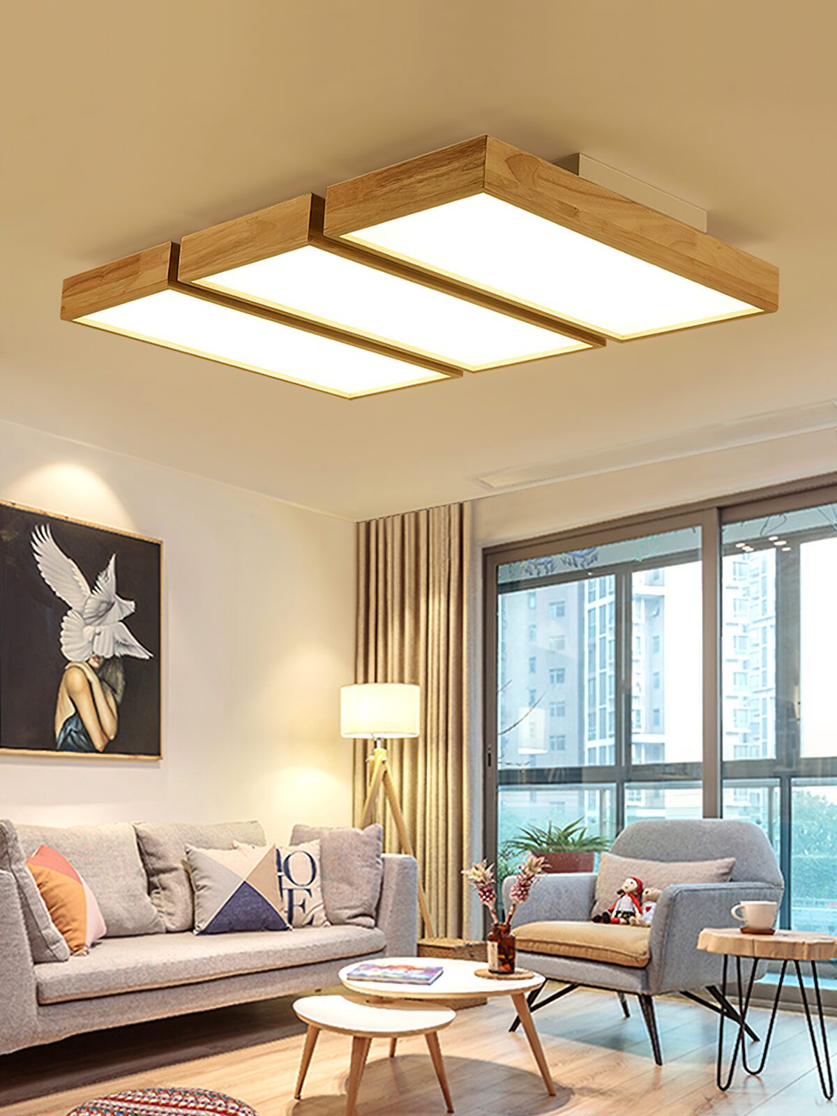 Aska Array Ceiling Light