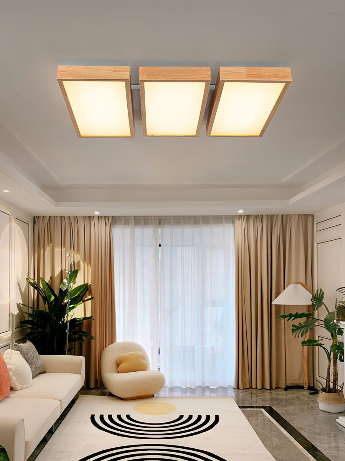 Aska Array Ceiling Light