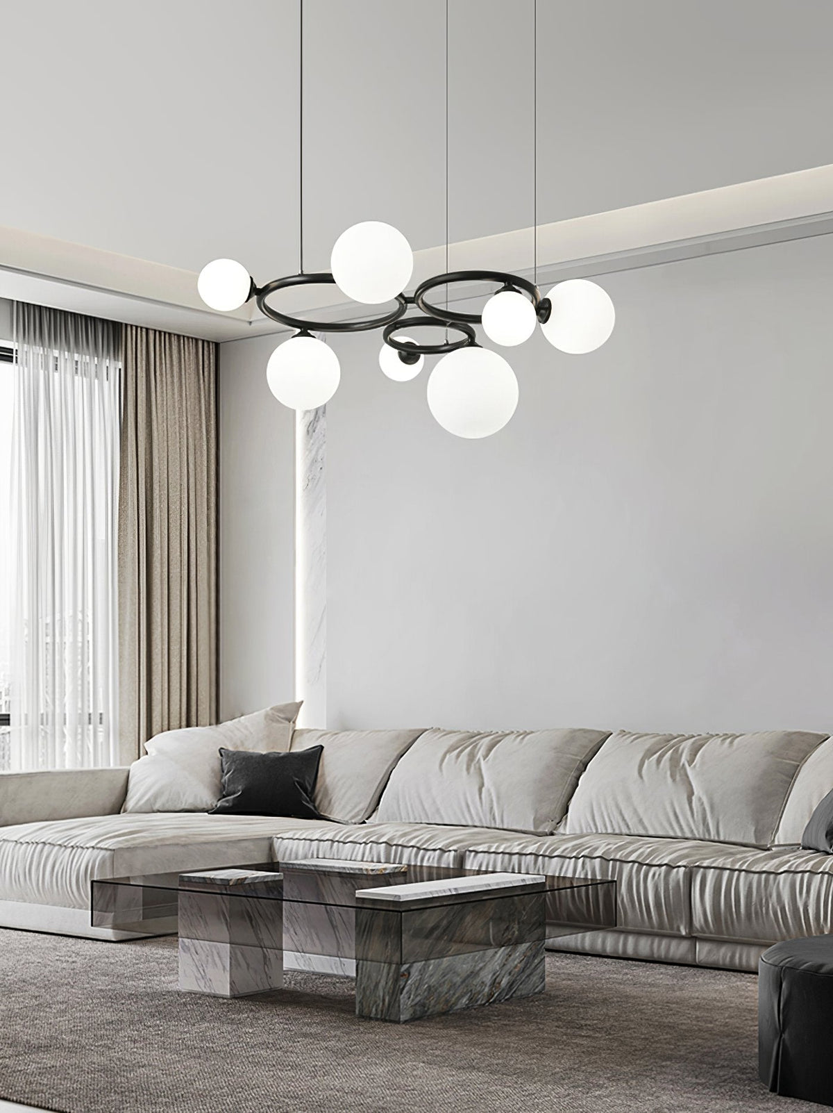 Aslan Glass Chandelier
