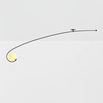 Astral Curve Ceiling Light – Modern LED Flush Mount for Living Room & Bedroom