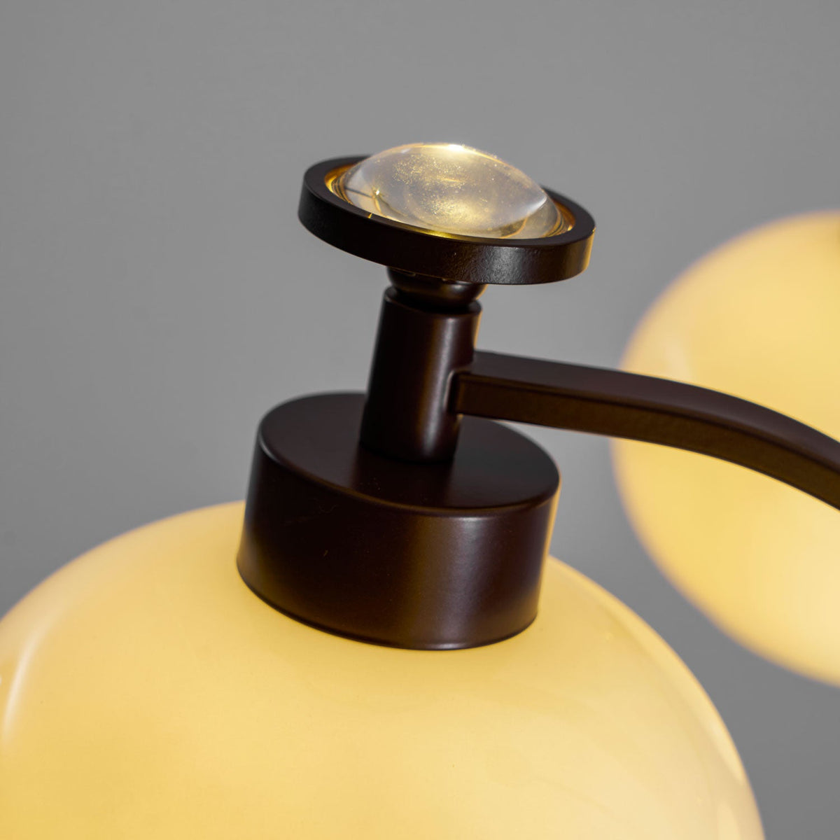 Astrid Modern Glass Globe Chandelier for Dining Room and Living Room