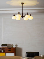 Astrid Modern Glass Globe Chandelier for Dining Room and Living Room