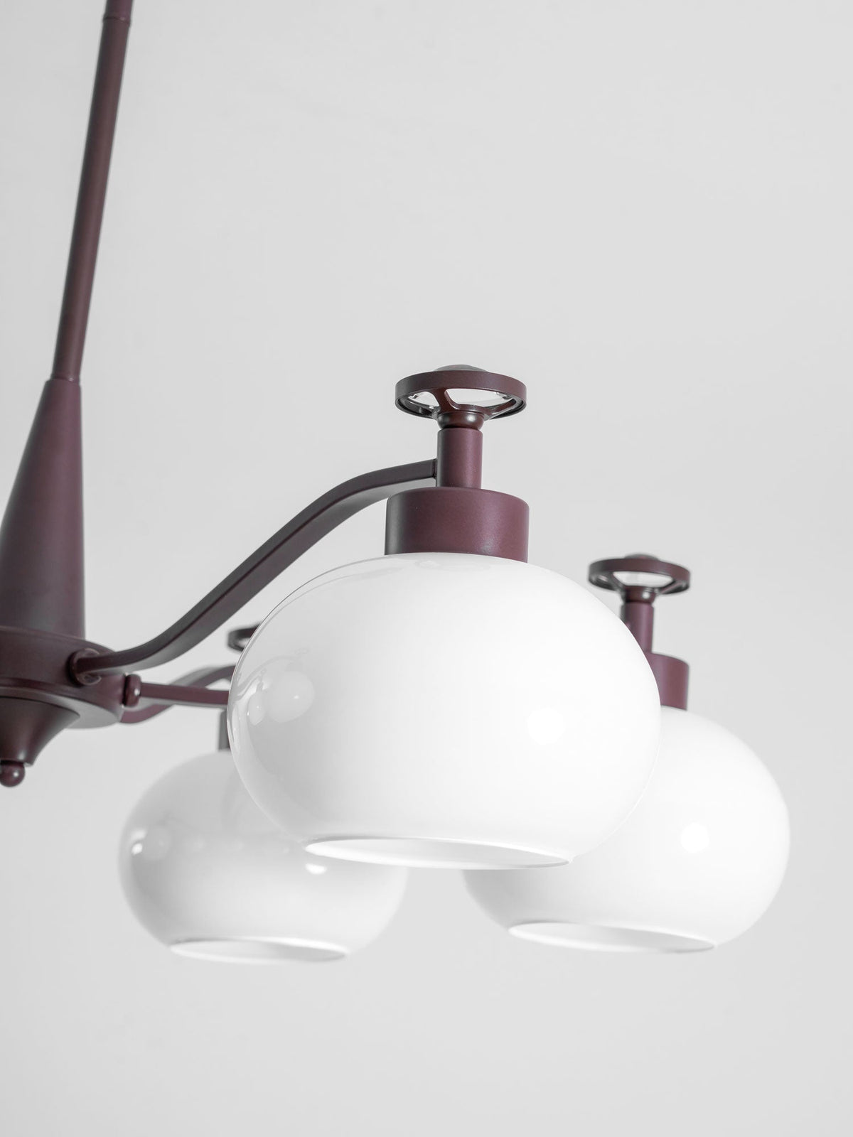 Astrid Modern Glass Globe Chandelier for Dining Room and Living Room