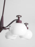 Astrid Modern Glass Globe Chandelier for Dining Room and Living Room