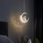 Astronaut Moon Pendant Lights
