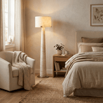 Aterion Alabaster Floor Lamp – Solid Stone & Brass Standing Light