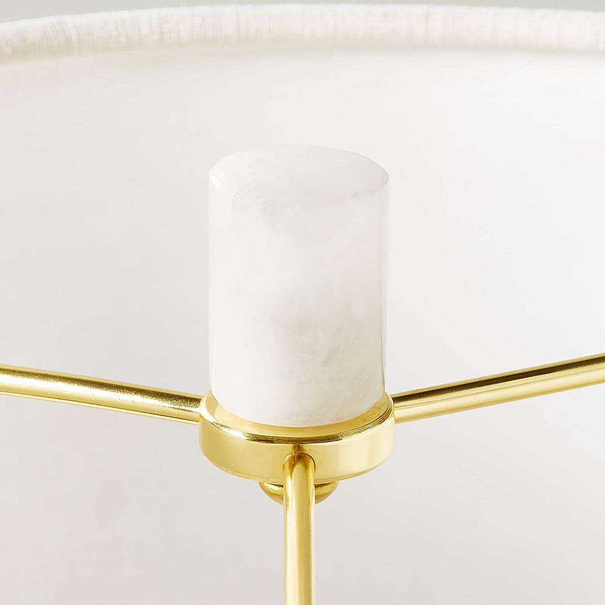 Athena Alabaster Table Lamp – Modern Sculptural Bedside Light