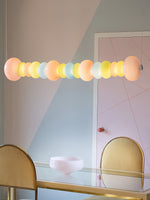 Stack Candy Pendant Light – Modern Glass Sphere Chandelier for Dining & Living Areas
