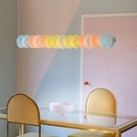 Stack Candy Pendant Light – Modern Glass Sphere Chandelier for Dining & Living Areas