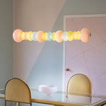 Stack Candy Pendant Light – Modern Glass Sphere Chandelier for Dining & Living Areas