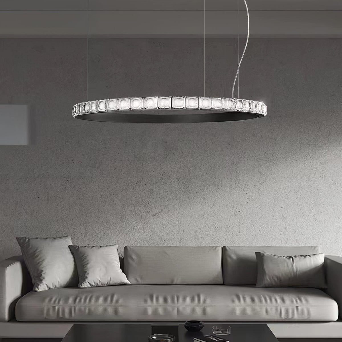 Aura Ring Chandelier - ailampplus