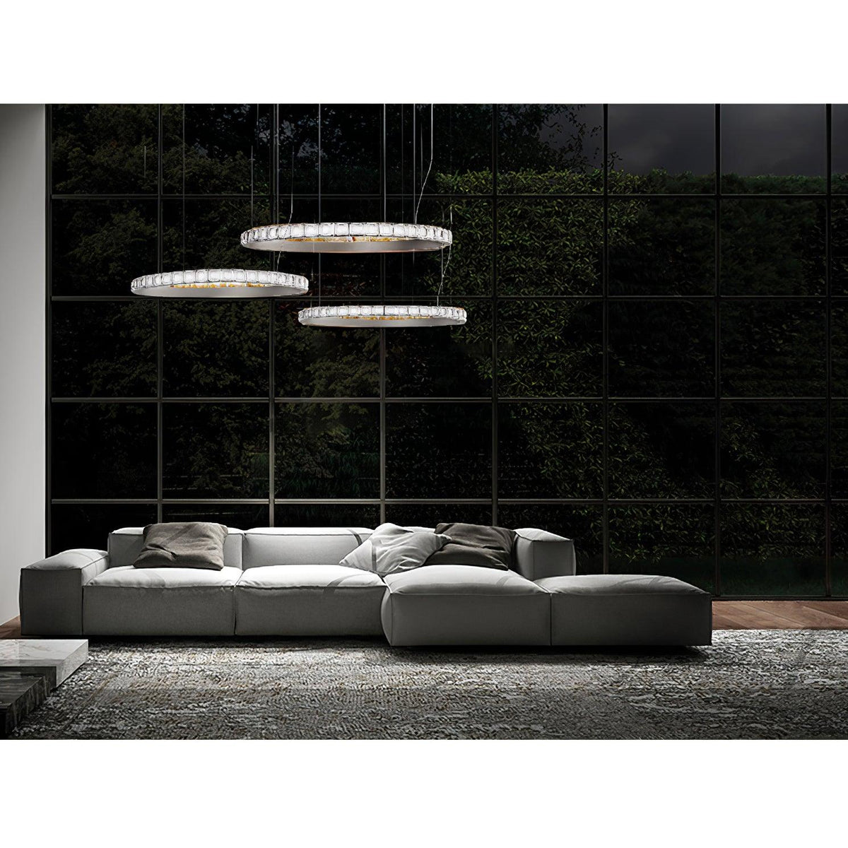 Aura Ring Chandelier - ailampplus