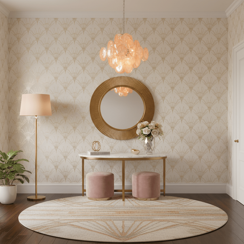 Aurelia Apricot Glass Chandelier – Modern Murano-Inspired Pendant Light