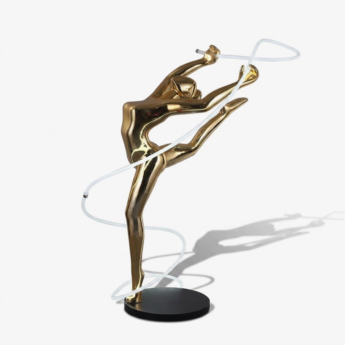 Aurelia Ribbon Dancer Sculptural LED Floor Lamp