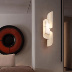 Aurellin Alabaster Wall Sconce – Sculptural LED Wall Light