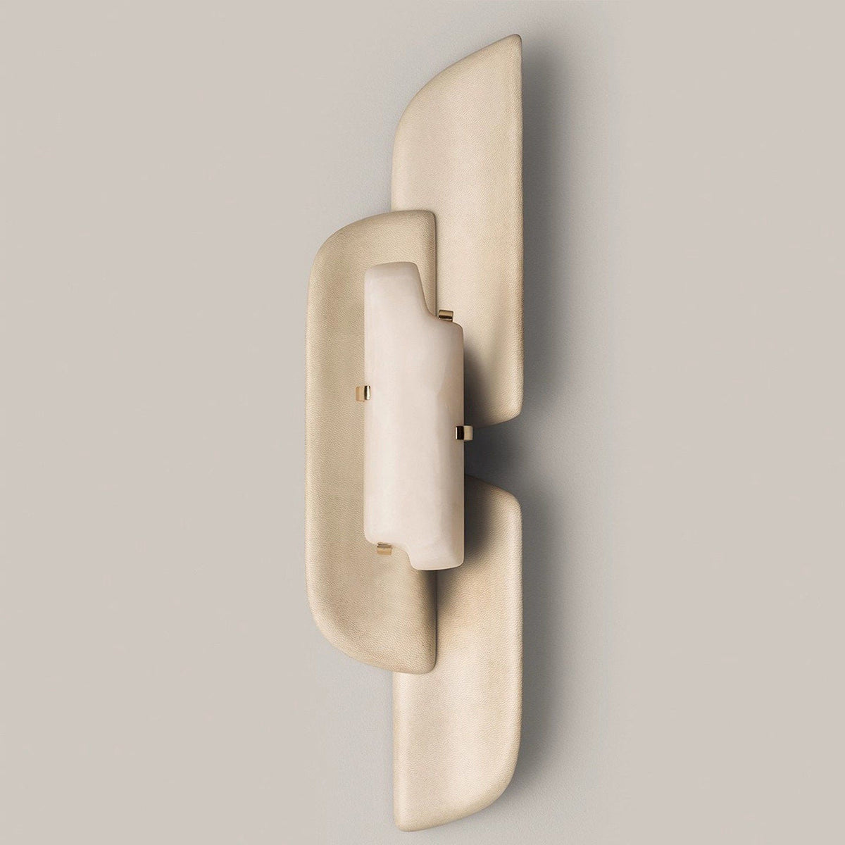 Aurellin Alabaster Wall Sconce – Sculptural LED Wall Light