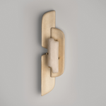 Aurellin Alabaster Wall Sconce – Sculptural LED Wall Light