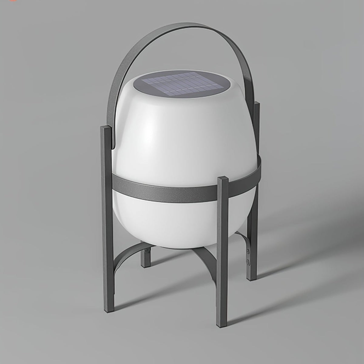 Auren Solar-Powered Outdoor Lantern with Warm Ambient Glow