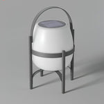 Auren Solar-Powered Outdoor Lantern with Warm Ambient Glow