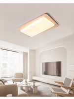 Aurilith Travertine Ceiling Light — Modern Flush Mount LED Fixture