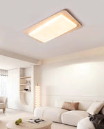 Aurilith Travertine Ceiling Light — Modern Flush Mount LED Fixture