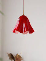 Vera Bloom Pendant Lamp – Sculptural Glass Chandelier in Gradient Hues