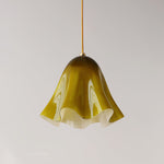 Vera Bloom Pendant Lamp – Sculptural Glass Chandelier in Gradient Hues