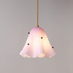 Vera Bloom Pendant Lamp – Sculptural Glass Chandelier in Gradient Hues