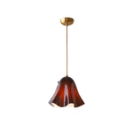 Vera Bloom Pendant Lamp – Sculptural Glass Chandelier in Gradient Hues