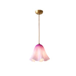 Vera Bloom Pendant Lamp – Sculptural Glass Chandelier in Gradient Hues