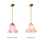 Vera Bloom Pendant Lamp – Sculptural Glass Chandelier in Gradient Hues