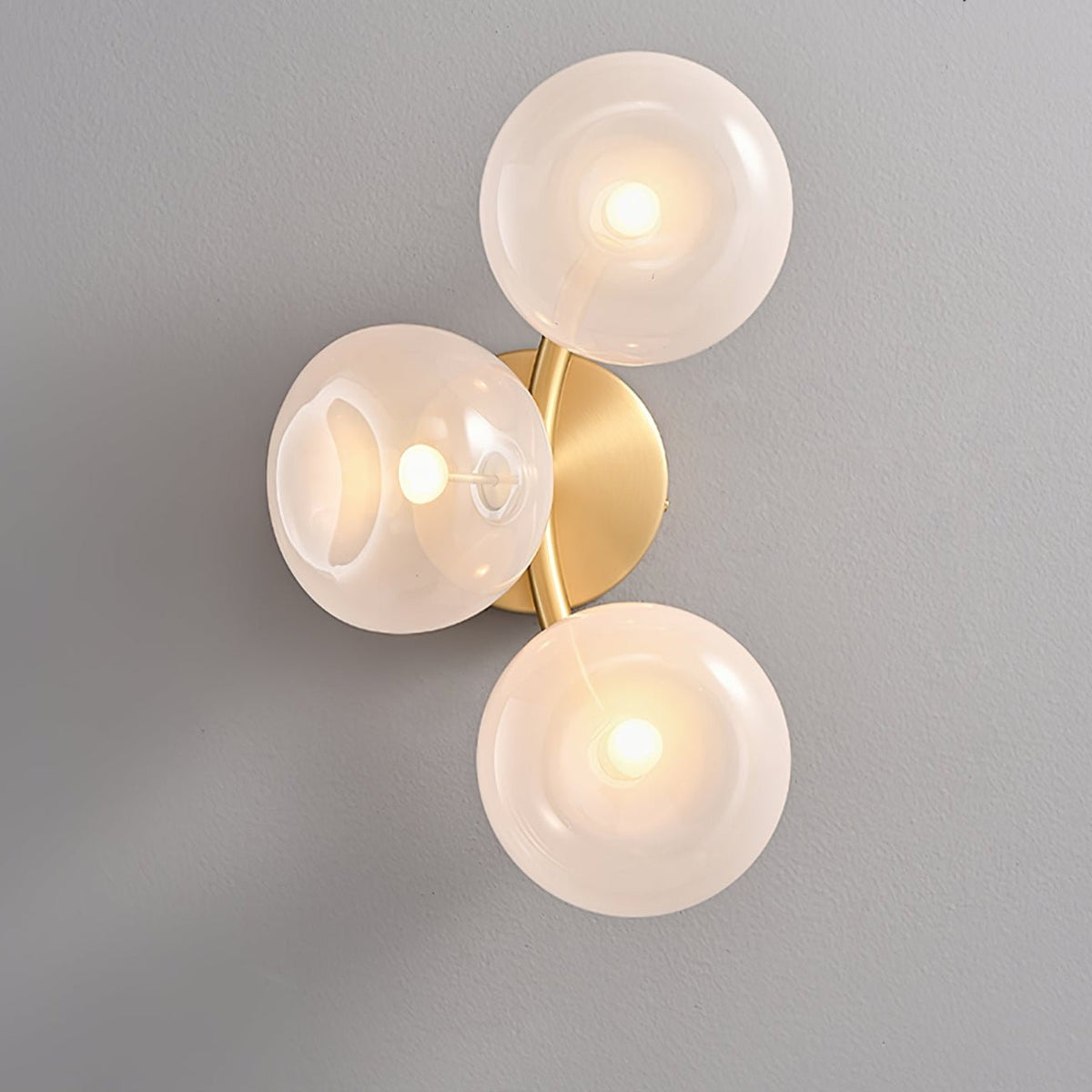Aurora Vine Wall Sconce – Modern Gold LED Wall Light for Bedroom & Living Room