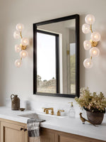 Aurora Vine Wall Sconce – Modern Gold LED Wall Light for Bedroom & Living Room