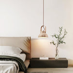 Aveline Travertine Pendant Light – Natural Stone Sculptural Lantern