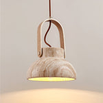 Aveline Travertine Pendant Light – Natural Stone Sculptural Lantern