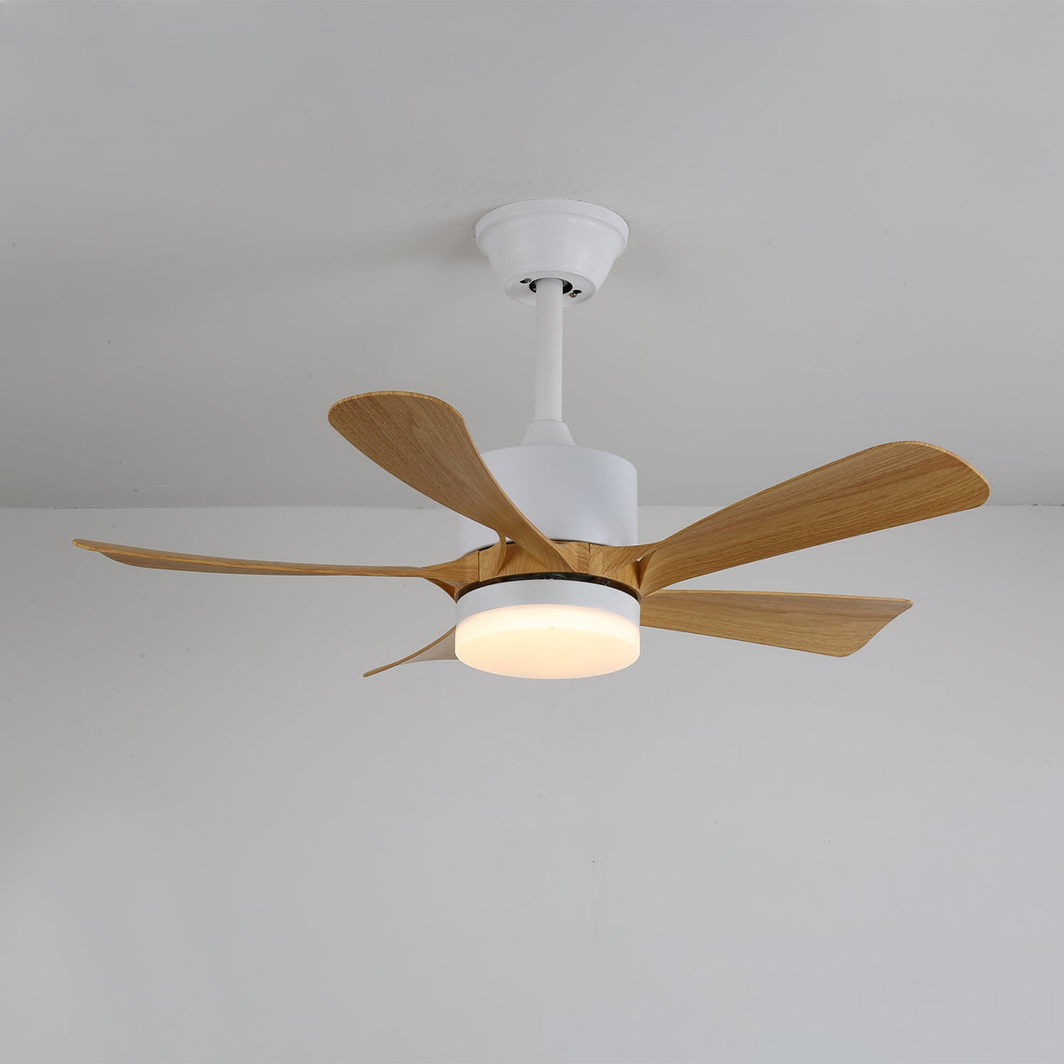 Avenli Ceiling Fan Light with LED and Wood Blades