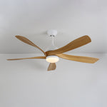 Avenli Ceiling Fan Light with LED and Wood Blades
