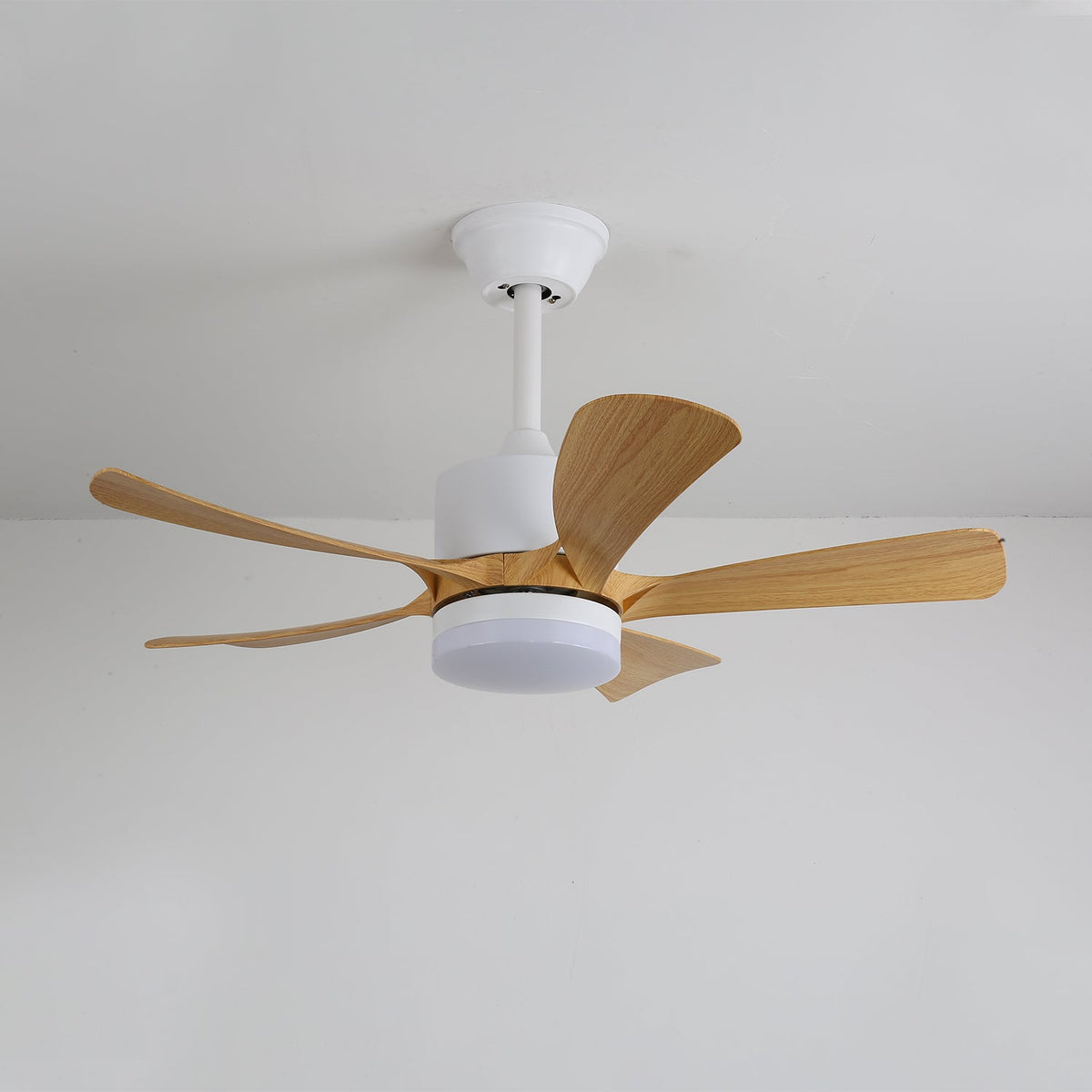 Avenli Ceiling Fan Light with LED and Wood Blades