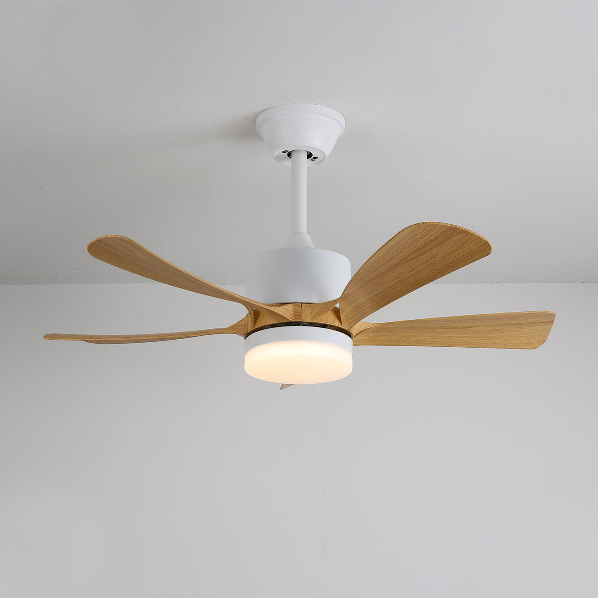 Avenli Ceiling Fan Light with LED and Wood Blades